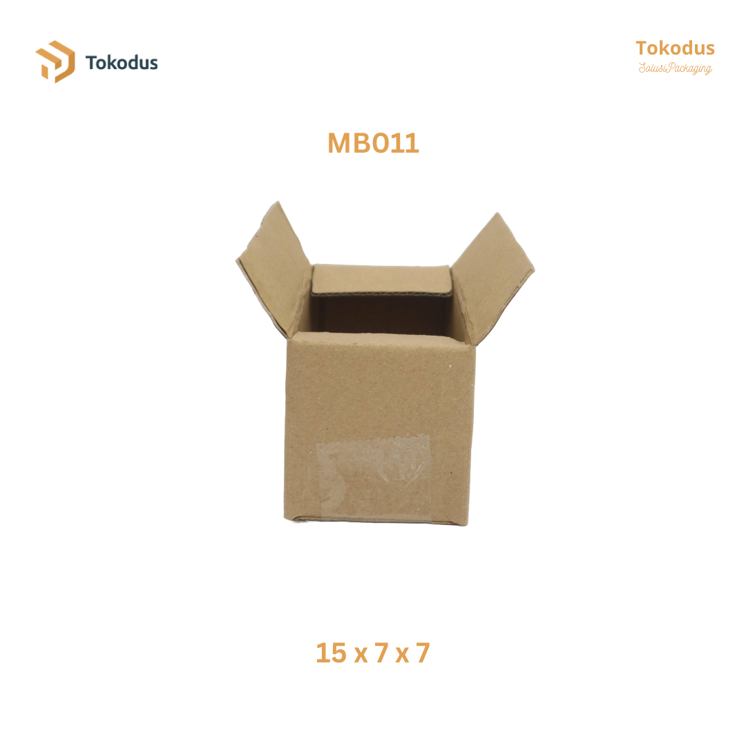 MB011 Kardus Packing Box 15x7x7 cm (Bisa Custom)