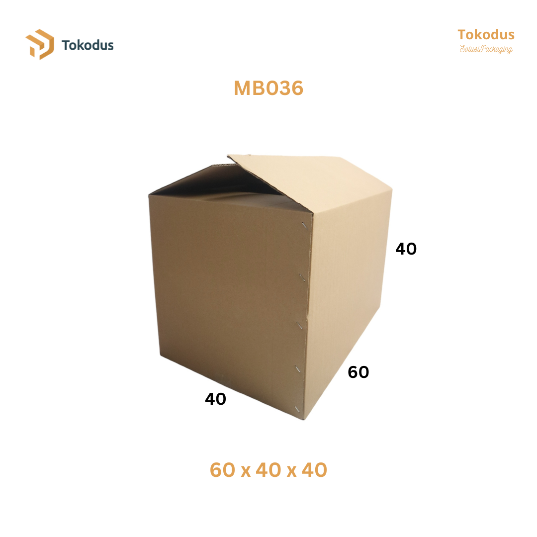 MB036 Kardus Packing Box 60x40x40 cm (Bisa Custom)