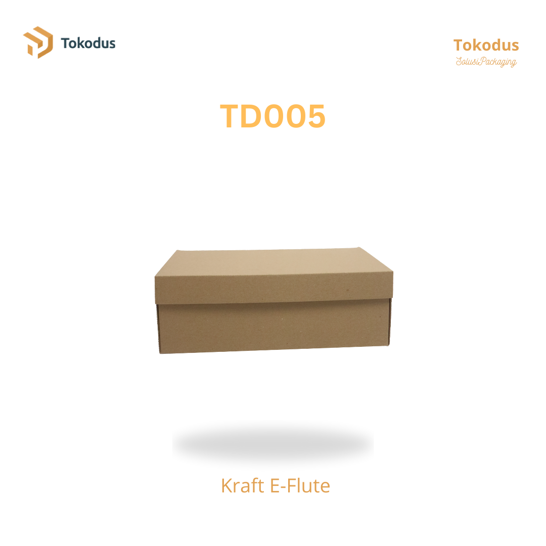 TD005 Kardus Box Sepatu 34x19x11,3cm (Bisa Custom)