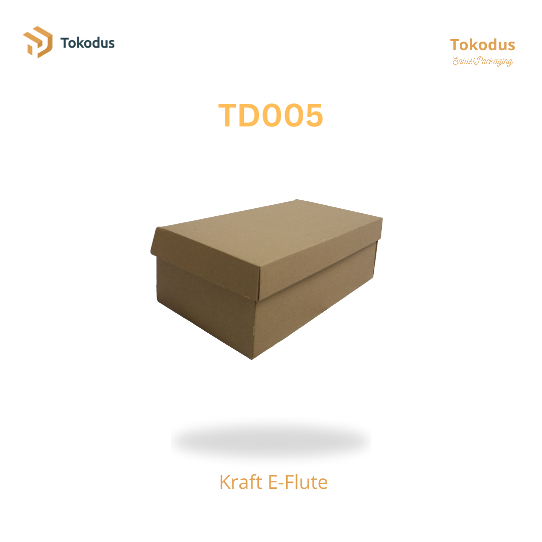 TD005 Kardus Box Sepatu 34x19x11,3cm (Bisa Custom)