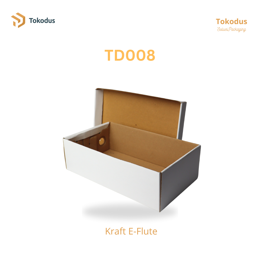 TD008 Kardus Box Sepatu 32x20x12cm (Bisa Custom)