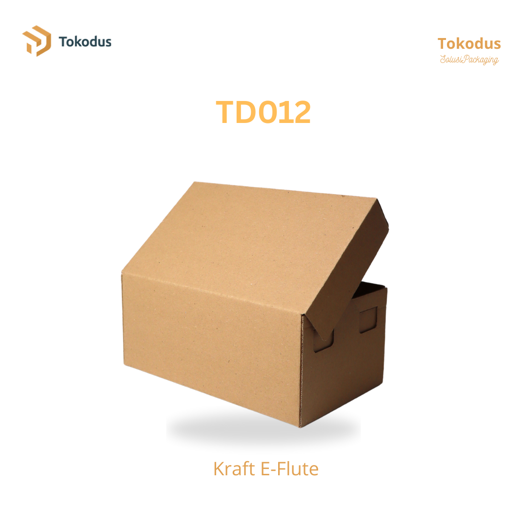 TD012 Kardus Box Sepatu Anak 22x13x9,5 cm (Bisa Custom)