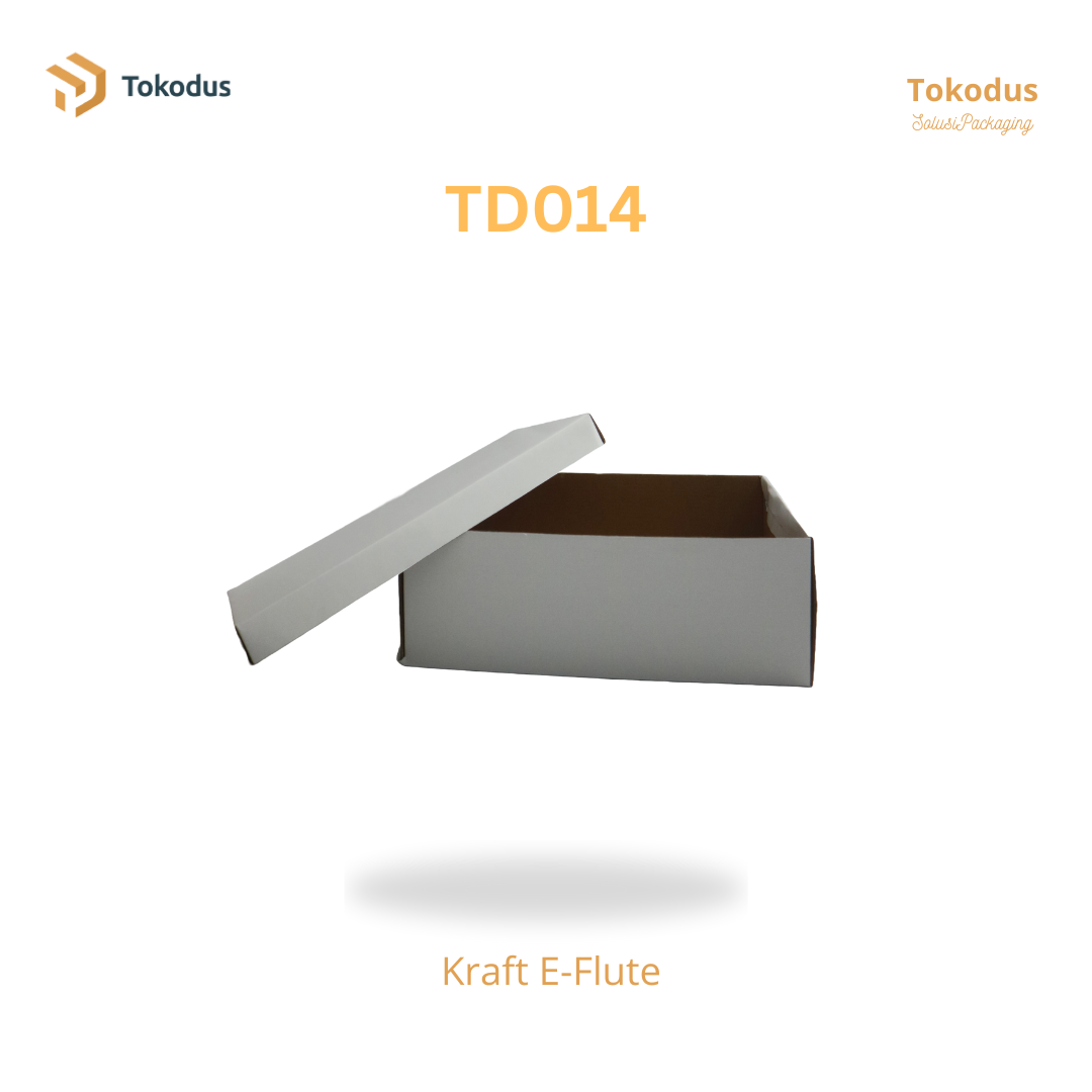 TD014 Kardus Box Sepatu 30,5x17,5x11 cm (Bisa Custom)