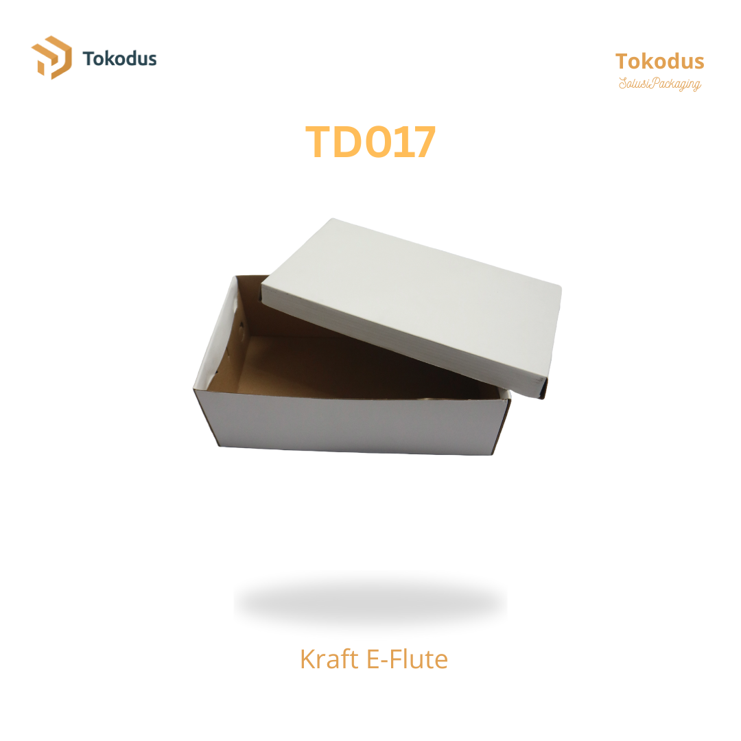 TD017 Kardus Box Sepatu 32,5x18x11,5 cm (Bisa Custom)