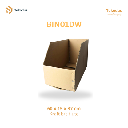 BIN01DW Storage / Bin Box Besar 60x30x37 cm (Doublewall)