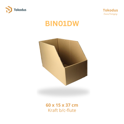 BIN01DW Storage / Bin Box Besar 60x30x37 cm (Doublewall)