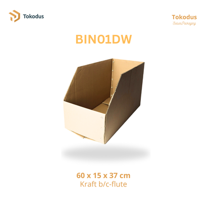 BIN01DW Storage / Bin Box Besar 60x30x37 cm (Doublewall)