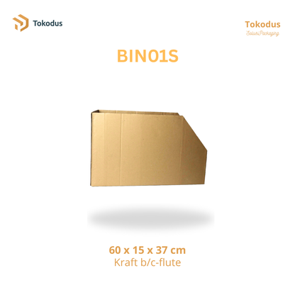 BIN01S Storage / Bin Box Besar 60x30x37 cm (Singlewall)