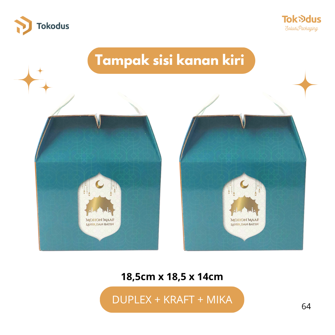 SL Kardus Box Lebaran Kue Kering | Box Toples Hampers Lebaran