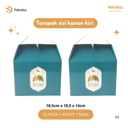 SL Kardus Box Lebaran Kue Kering | Box Toples Hampers Lebaran