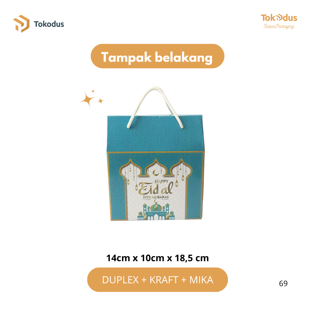SL Kardus Box Lebaran Kue Kering | Box Toples Hampers Lebaran