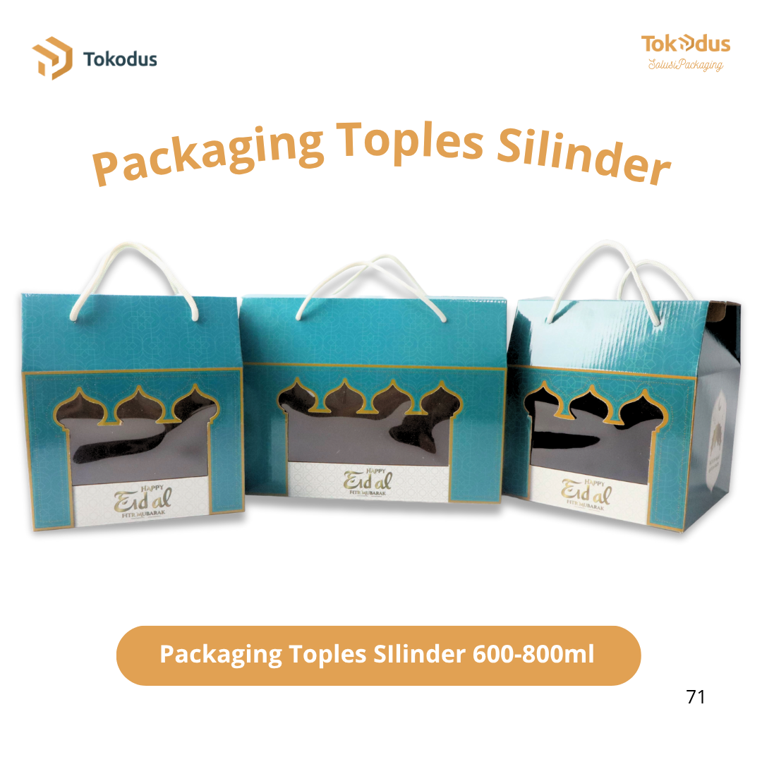 SL Kardus Box Lebaran Kue Kering | Box Toples Hampers Lebaran