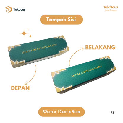 SL018 - SL020 EKSKLUSIF - Dus Slide Lebaran/Ramadhan Sliding Box