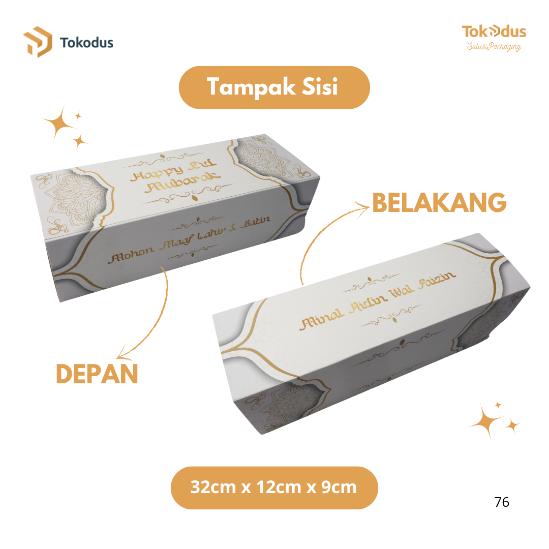 SL018 - SL020 EKSKLUSIF - Dus Slide Lebaran/Ramadhan Sliding Box
