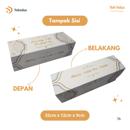 SL018 - SL020 EKSKLUSIF - Dus Slide Lebaran/Ramadhan Sliding Box