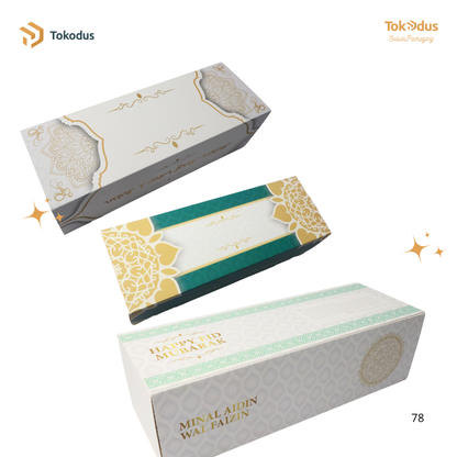 SL018 - SL020 EKSKLUSIF - Dus Slide Lebaran/Ramadhan Sliding Box
