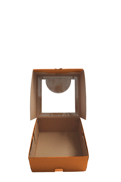 TD030 Kardus Kue Mika 20x20x9 cm (Bisa Custom)