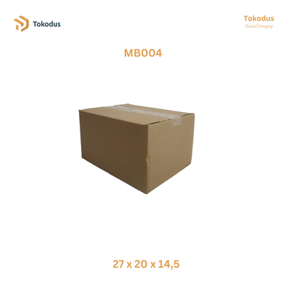 MB004 Kardus Packing Box 27x20x14,5cm (Bisa Custom)
