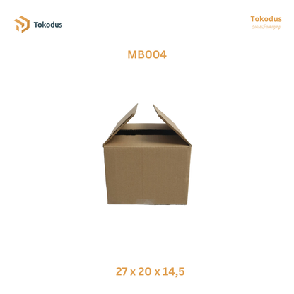MB004 Kardus Packing Box 27x20x14,5cm (Bisa Custom)