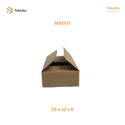 MB007 Kardus Packing Box 19x12.5x5.5 cm (Bisa Custom)