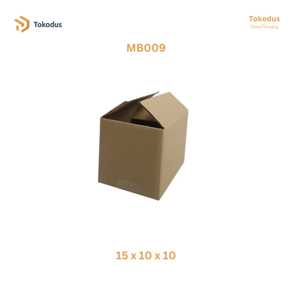 MB009 Kardus Packing Box 15x10x10 cm (Bisa Custom)