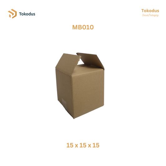 MB010 Kardus Packing Box 15x15x15 cm (Bisa Custom)