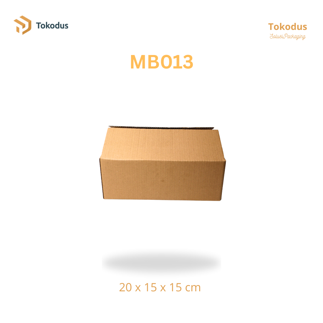 MB013 Kardus Packing Box 20x15x15 (Bisa Custom)