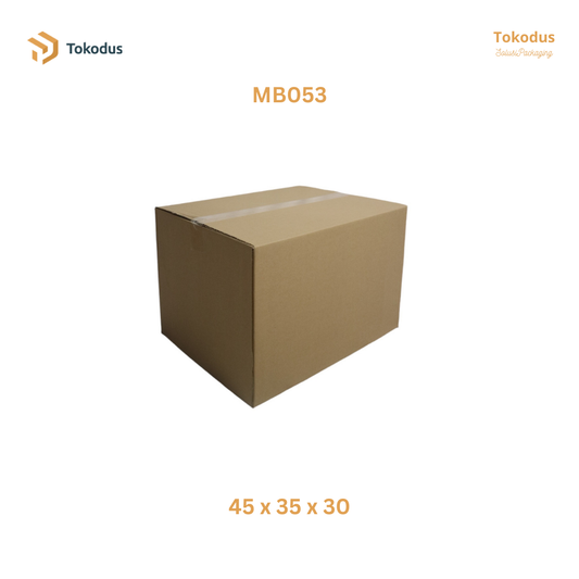 MB053 Kardus Packing Box 45x35x30 cm (Bisa Custom)