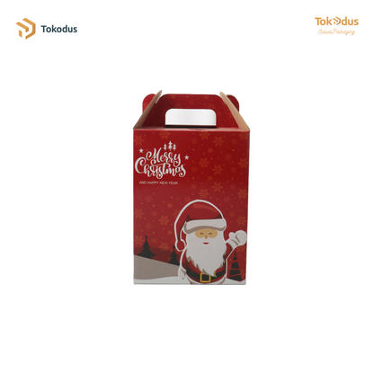 SN009 Kardus Box  Natal 14 x 14 x 20cm
