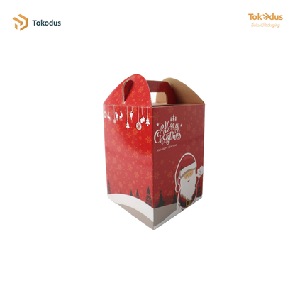 SN009 Kardus Box  Natal 14 x 14 x 20cm