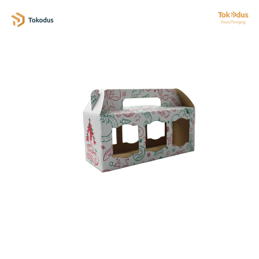SN011 & SN012 Box Toples Tabung 600ml Box Hampers