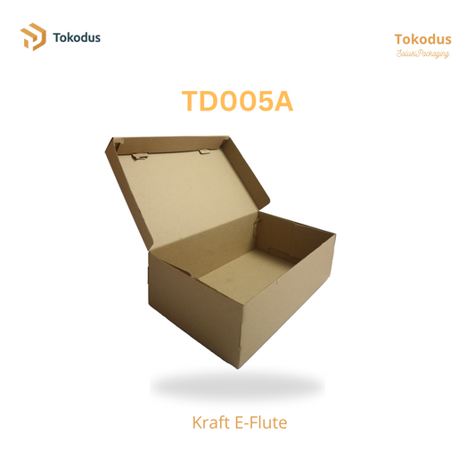 TD005A Kardus Box Sepatu 35,8x21,8x11 cm (Bisa Custom)