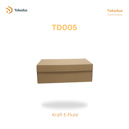 TD005 Kardus Box Sepatu 34x19x11,3cm (Bisa Custom)