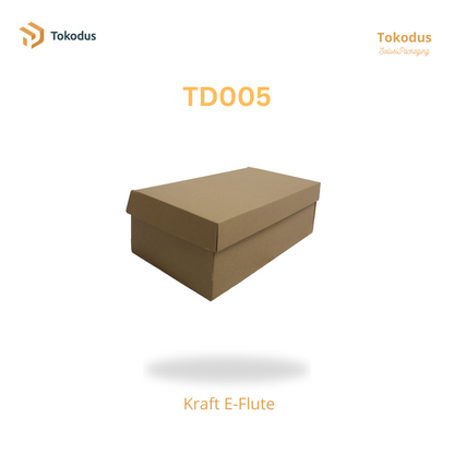 TD005 Kardus Box Sepatu 34x19x11,3cm (Bisa Custom)