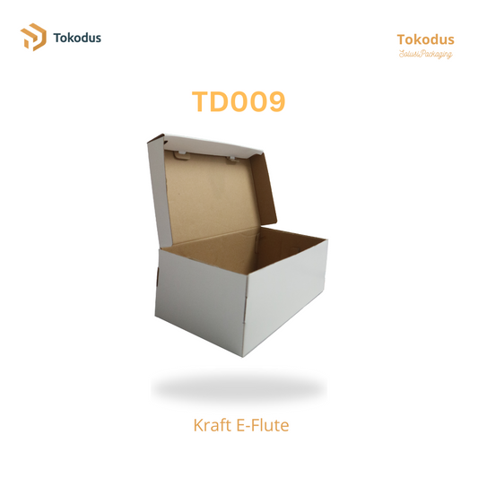 TD009 Kardus Box Sepatu 29x16x10.5 cm (Bisa Custom)