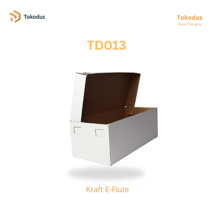 TD013 Kardus Box Sendal 31x14x11,3 cm (Bisa Custom)