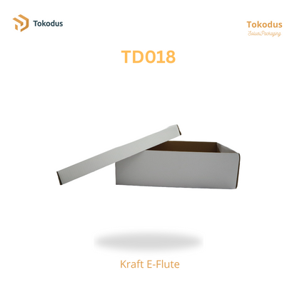 TD018 Kardus Box Sepatu 28x16x8,5 cm (Bisa Custom)