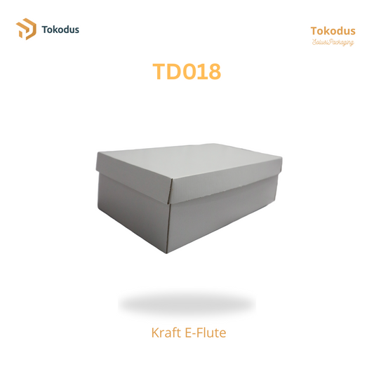 TD018 Kardus Box Sepatu 28x16x8,5 cm (Bisa Custom)