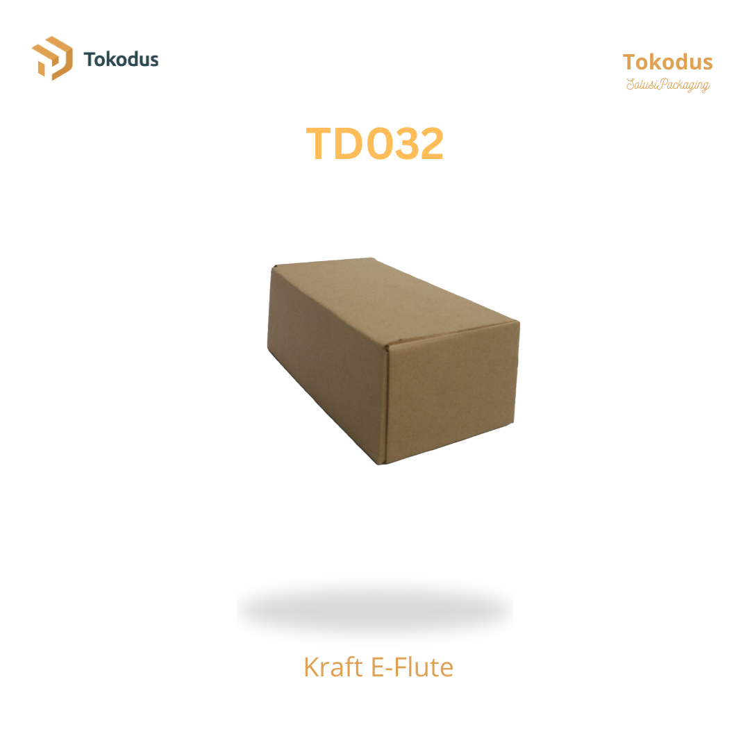 TD032 Kardus Box Die Cut 22x11x8 (Bisa Custom)