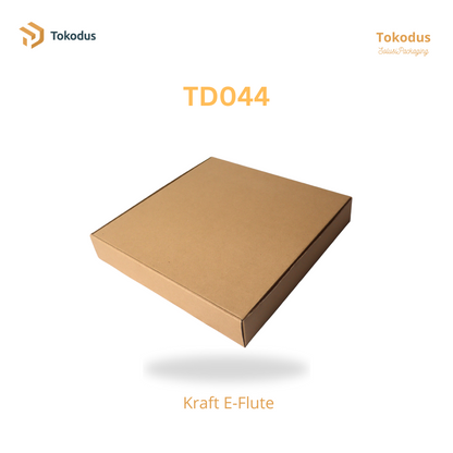TD044 Kardus Box Pizza 30x30x5 cm (Bisa Custom)