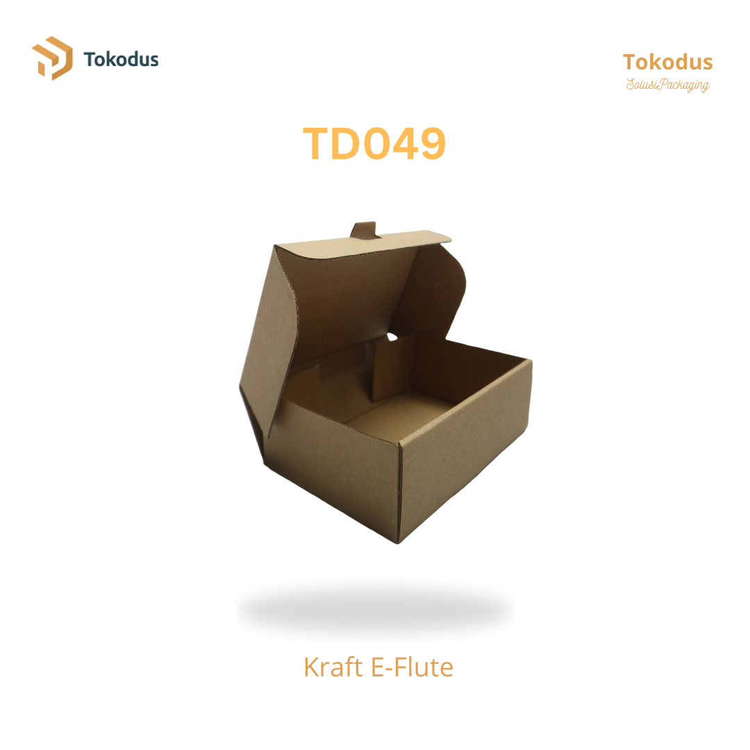 TD049 Kardus Box Pizza 15x10x5 cm (Bisa Custom)