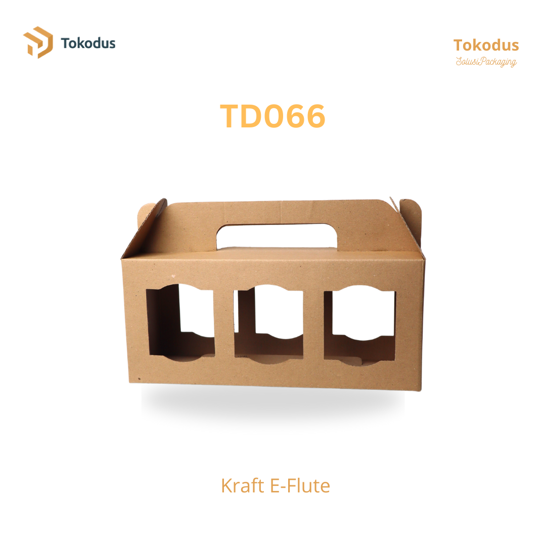 TD066 Kardus Box Jinjing 28x10x12cm (Bisa Custom)