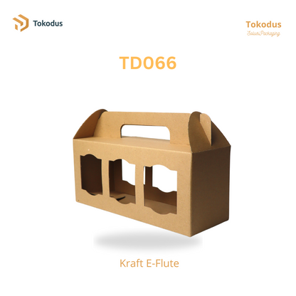 TD066 Kardus Box Jinjing 28x10x12cm (Bisa Custom)