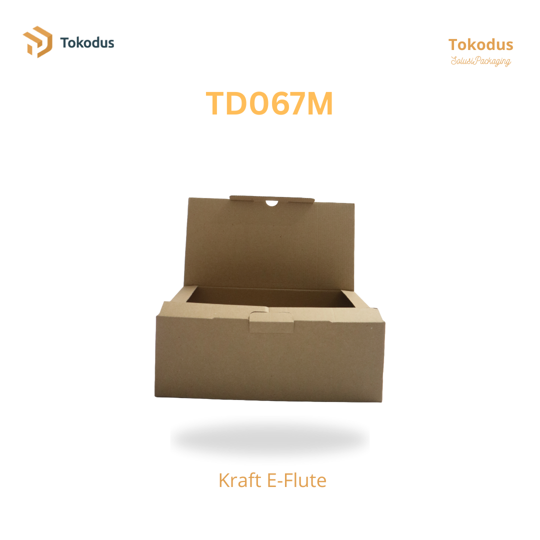 TD067M Kardus Box Sepatu 28x14,5x10 cm (Bisa Custom)