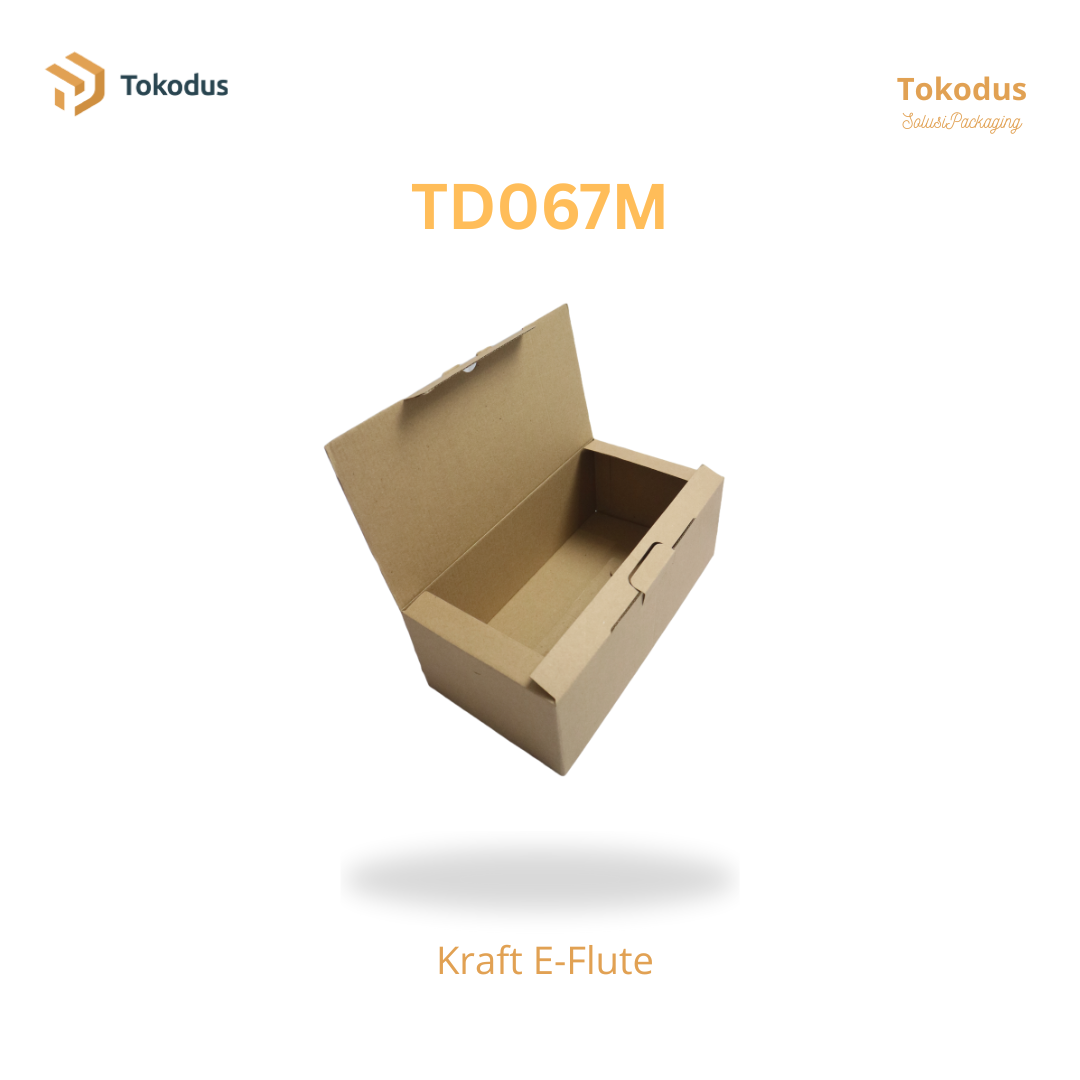 TD067M Kardus Box Sepatu 28x14,5x10 cm (Bisa Custom)