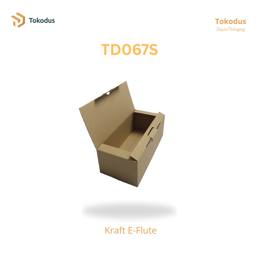 TD067S Kardus Box Sepatu 26,5x12x9 cm (Bisa Custom)