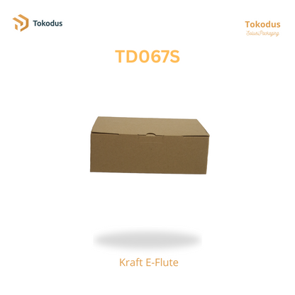 TD067S Kardus Box Sepatu 26,5x12x9 cm (Bisa Custom)