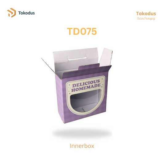 TD075 - TD077 Kardus Makanan/Box Mika/Kotak Kue