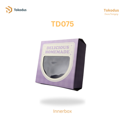 TD075 - TD077 Kardus Makanan/Box Mika/Kotak Kue