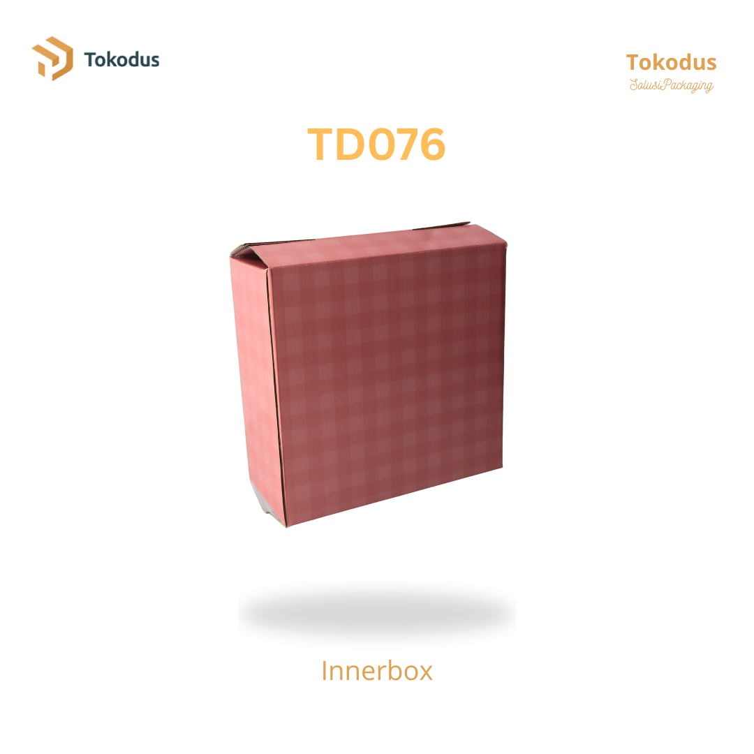 TD075 - TD077 Kardus Makanan/Box Mika/Kotak Kue
